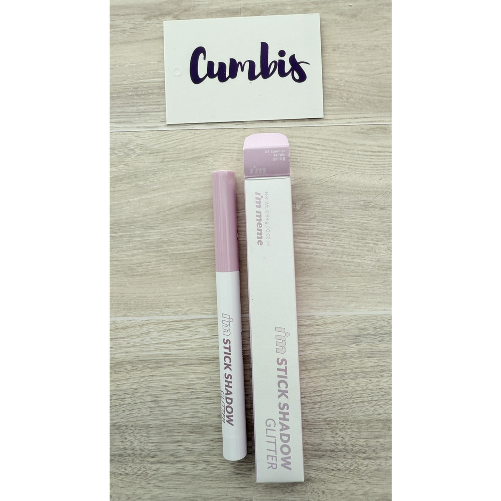 I'M MEME I'm Stick Shadow Glitter 04 Summer‎ Purple Eyeshadow Liner Pencil NEW